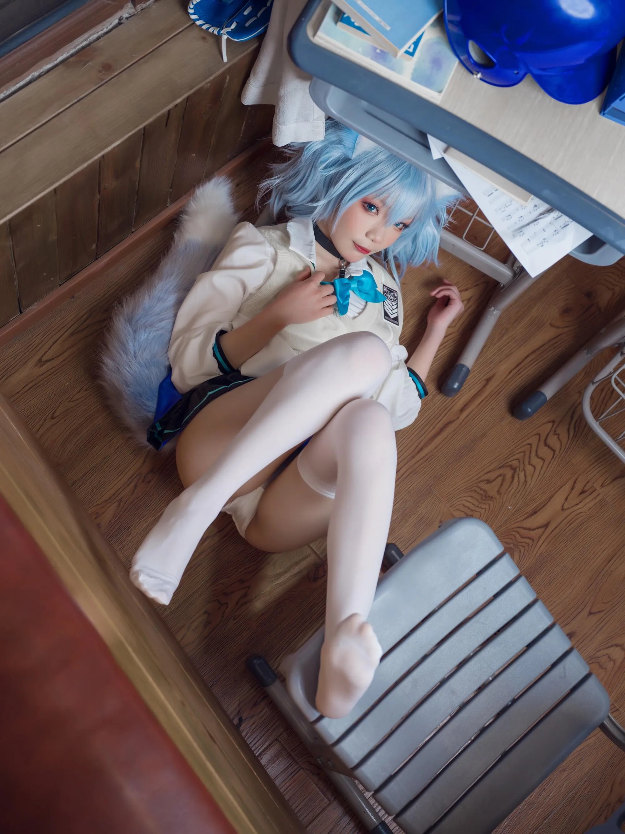 王胖胖u – NO.013 PA15校服 [38P]插图4
